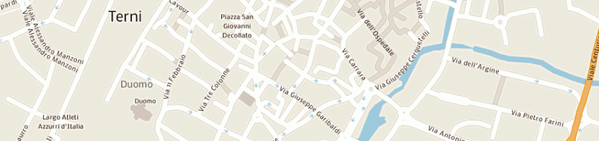 Mappa della impresa irish public a TERNI