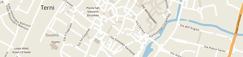 Mappa della impresa petrini fabrizio a TERNI