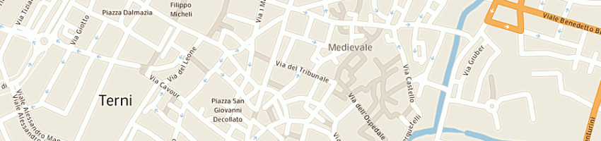 Mappa della impresa nihal snc di astolfi daniela e c a TERNI