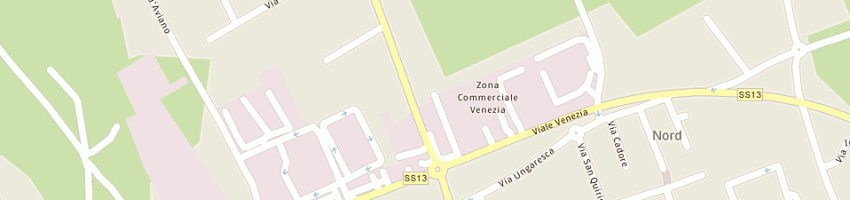Mappa della impresa palazzetti per te srl a PORDENONE