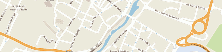 Mappa della impresa banca banca delle marche (spa) a TERNI