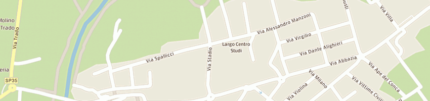 Mappa della impresa due gi di poli giordano e c sas a MORCIANO DI ROMAGNA