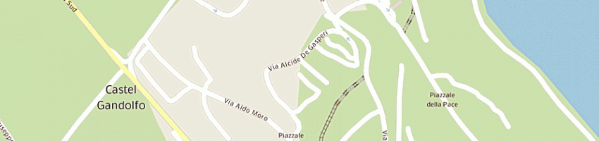 Mappa della impresa studio pavona 1 srl a CASTEL GANDOLFO
