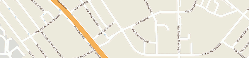 Mappa della impresa autofficina primavera srl a APRILIA