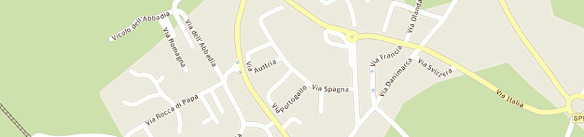 Mappa della impresa polisportiva nuova cecchina a ALBANO LAZIALE