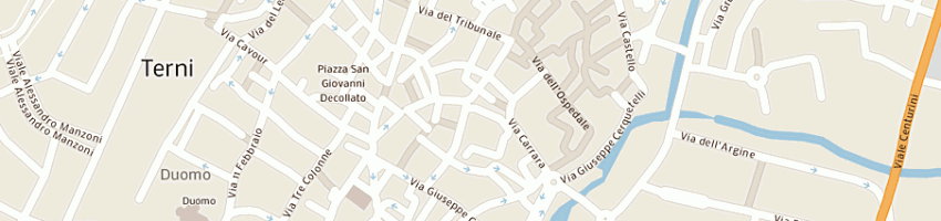 Mappa della impresa globaltrust italia spa a TERNI