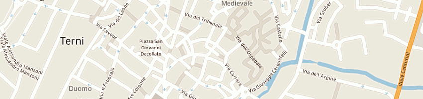 Mappa della impresa tessilmoda a TERNI