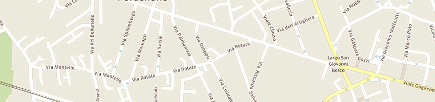 Mappa della impresa mucignat massimo a PORDENONE