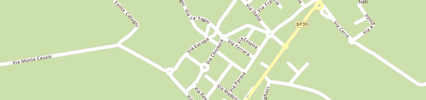 Mappa della impresa sinergie ittiche di pasini mauro a SAN CLEMENTE