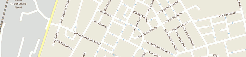 Mappa della impresa riccardi michele a APRILIA