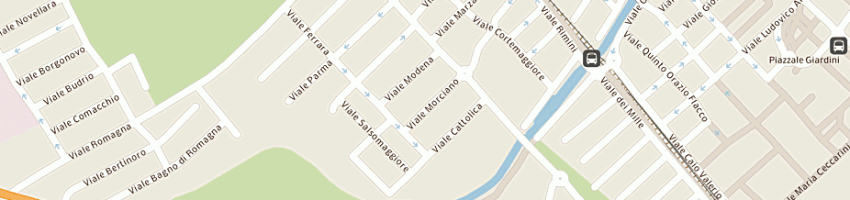Mappa della impresa leurini giancarlo a RICCIONE