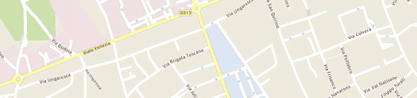 Mappa della impresa ciak videoteca 2 a PORDENONE