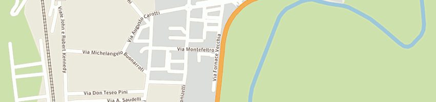 Mappa della impresa bsp di battaglini sergio e c snc a PESARO