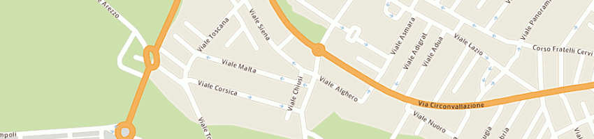 Mappa della impresa molari alessandro a RICCIONE