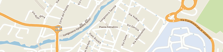 Mappa della impresa municipio di terni a TERNI