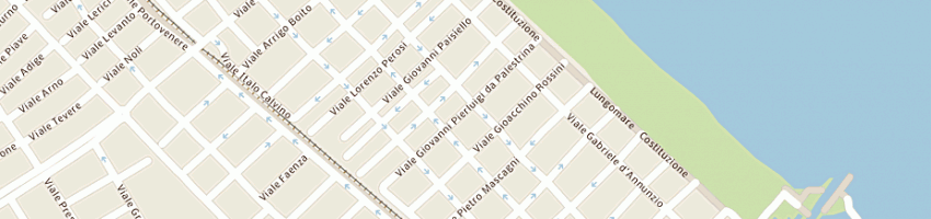 Mappa della impresa stili e stiletti di fantini elena sas a RICCIONE