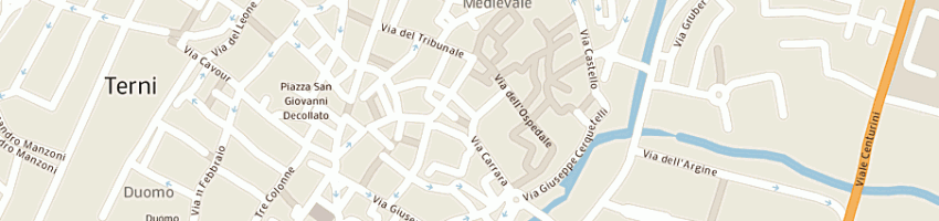 Mappa della impresa laura after7 a TERNI