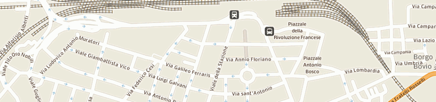 Mappa della impresa alberghi hotel de paris (srl) a TERNI