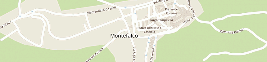 Mappa della impresa boni romolo e c snc a MONTEFALCO