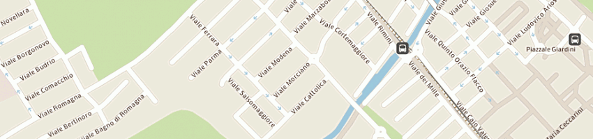 Mappa della impresa 'new sefim di colombo cristina e c sas' a RICCIONE