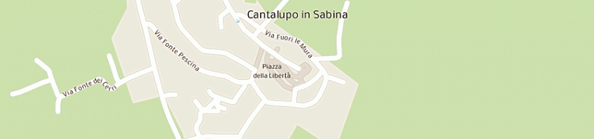 Mappa della impresa fattoria san michele di cremesini stanislao a CANTALUPO IN SABINA