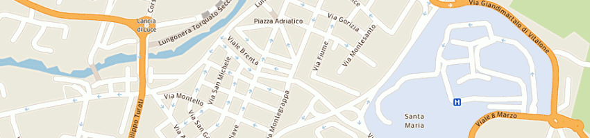 Mappa della impresa sdei maria ines a TERNI
