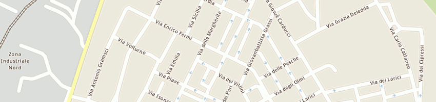 Mappa della impresa colaianni mario a APRILIA