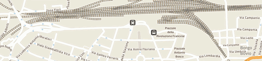 Mappa della impresa visaggio alfredo snc di visaggio alfredo e c a TERNI