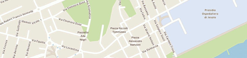 Mappa della impresa sari cesare a IESOLO