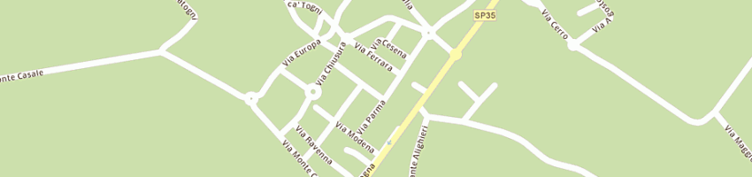 Mappa della impresa tonti riccardo a SAN CLEMENTE