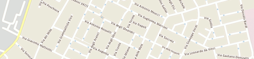 Mappa della impresa regione lazio a APRILIA