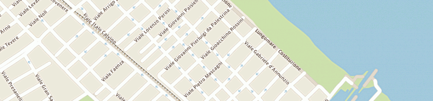 Mappa della impresa manhattan center di corazza cristian a RICCIONE