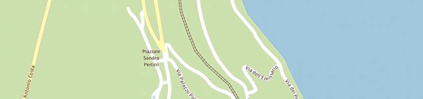 Mappa della impresa antico rist pagnanelli srl a CASTEL GANDOLFO