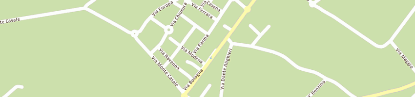 Mappa della impresa guiducci mariano a SAN CLEMENTE