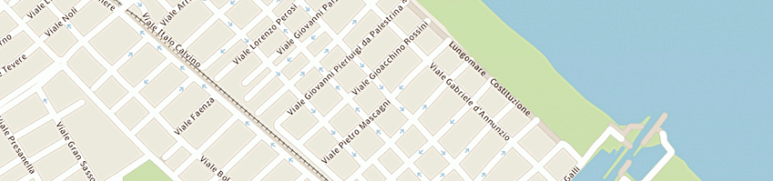Mappa della impresa bop sport dei flli novelli srl a RICCIONE
