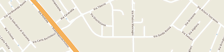 Mappa della impresa jorge srl a APRILIA