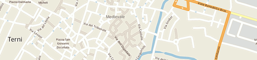 Mappa della impresa tekna informatica sas a TERNI