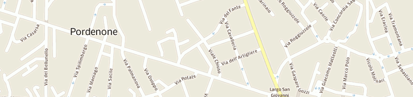 Mappa della impresa bordugo maurizio a PORDENONE