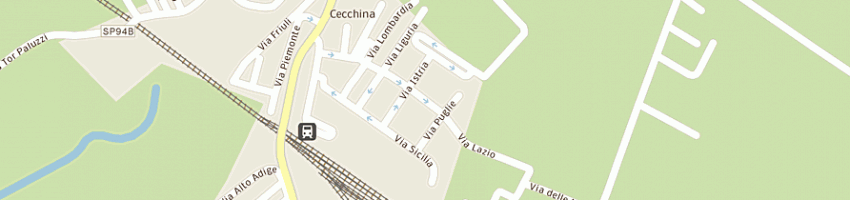 Mappa della impresa stanghini falloni lorena a ALBANO LAZIALE
