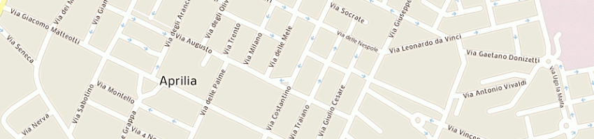 Mappa della impresa isep a APRILIA