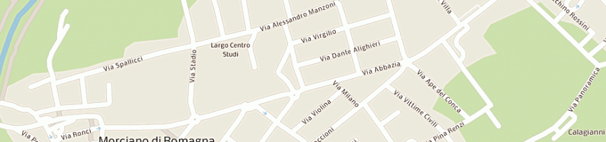 Mappa della impresa l'erbavoglio sas di cerreti franca a e c a RIMINI