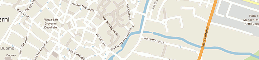 Mappa della impresa parcheggi italia spa a TERNI
