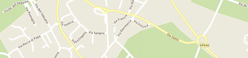 Mappa della impresa bernardini roberto a ALBANO LAZIALE