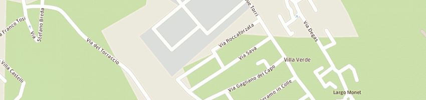 Mappa della impresa ditta rizzi antonio a ROMA