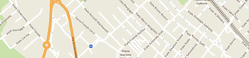 Mappa della impresa sculpture srl a RICCIONE