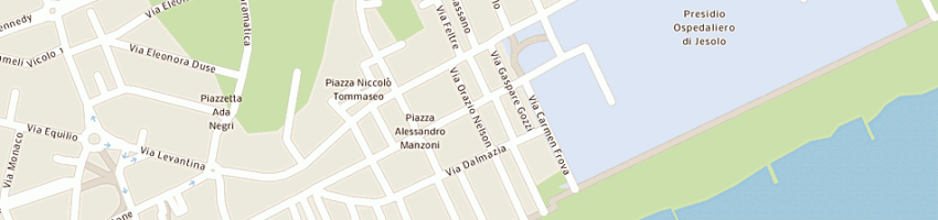 Mappa della impresa ferracin srl a IESOLO