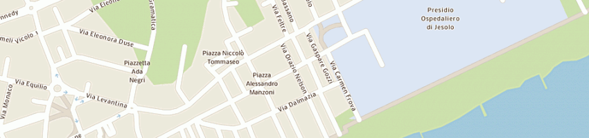 Mappa della impresa sabina sas di giantin sabina e c a IESOLO