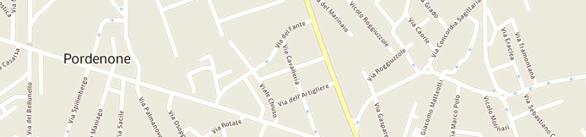 Mappa della impresa kaur gurpreet a PORDENONE