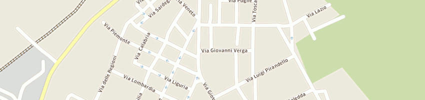 Mappa della impresa fincato claudio antonio a APRILIA