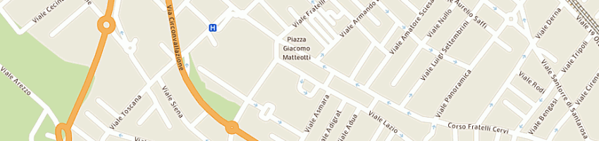 Mappa della impresa petrella filippo a RICCIONE